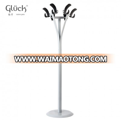 High Quality Custom Modern Oval Tube Vertical Coat Hanging Stand