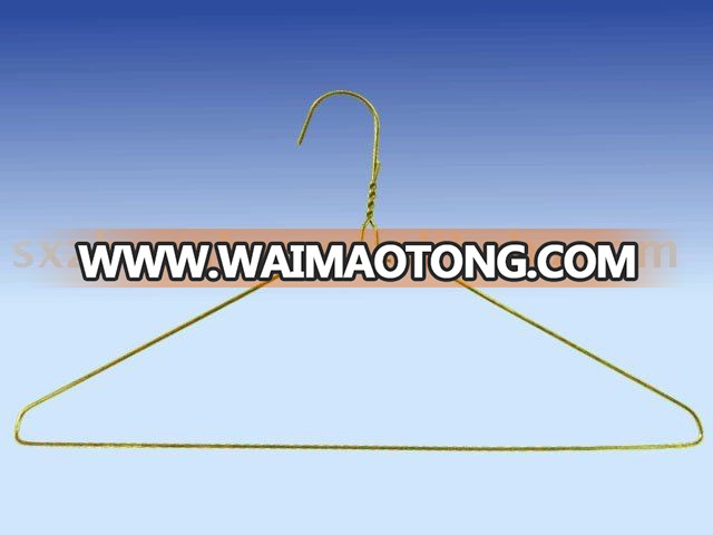 laundry hanger 16" 13G printed metal wire hanger